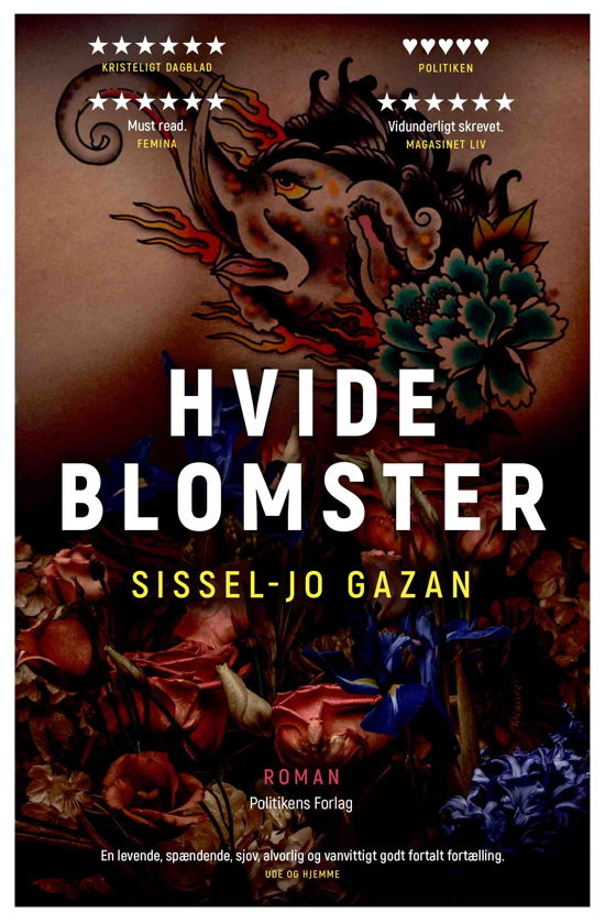Cover for Sissel-Jo Gazan · Hvide blomster (Pocketbok) [2:a utgåva] (2022)
