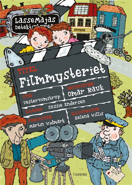 Cover for Martin Widmark · Filmmysteriet - LasseMajas Detektivbureau (Gebundenes Buch) [1. Ausgabe] (2020)