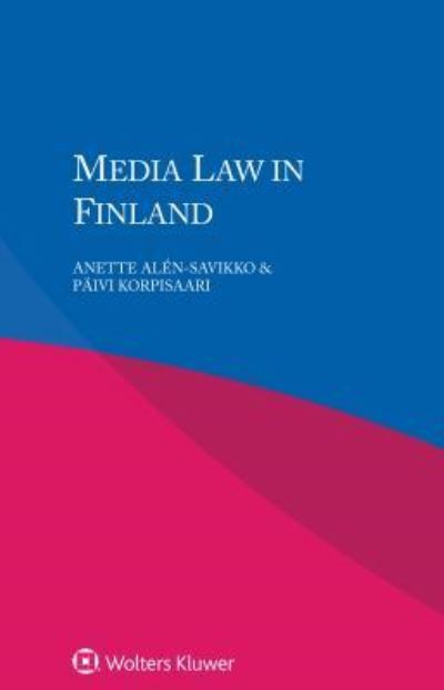 Cover for Anette Alen-Savikko · Media Law in Finland (Paperback Book) (2016)