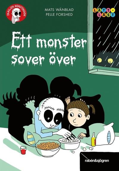 Cover for Mats Wänblad · Familjen Monstersson: Ett monster sover över (ePUB) (2020)