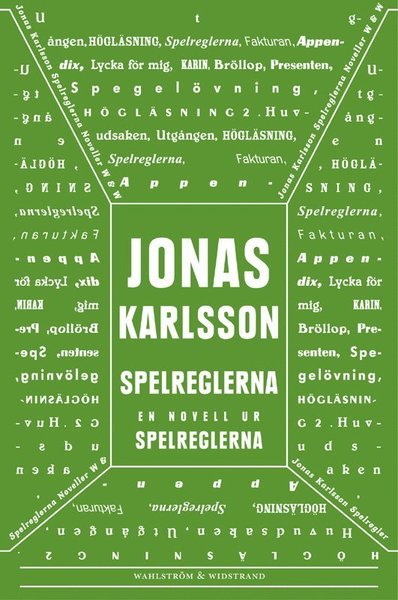 Cover for Jonas Karlsson · Spelreglerna: En novell ur Spelreglerna (ePUB) (2011)
