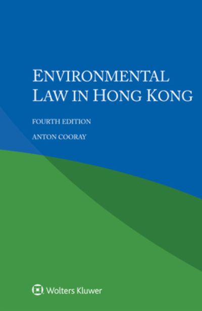 Cover for Anton Cooray · Environmental Law in Hong Kong (Paperback Book) [4th edition] (2022)