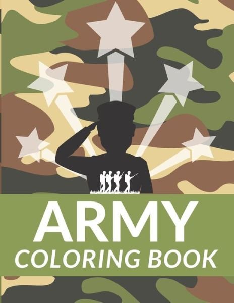 Cover for Poo Poo · Army Coloring Book: A Fun Coloring Book Army, Military, Soldiers, Tanks, Planes, Guns and Helicopter Perfect Gift (Taschenbuch) (2021)