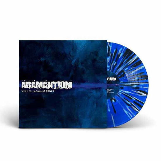 Cover for Adamantium · When It Rains, It Pours (Blue / Black and White Splatter Vinyl) (LP) (2025)