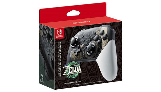Cover for Switch · Nintendo Official Switch Pro Controller  The Legend Of Zelda  Tears Of The Kingdom Edition UK Switch (SWITCH)