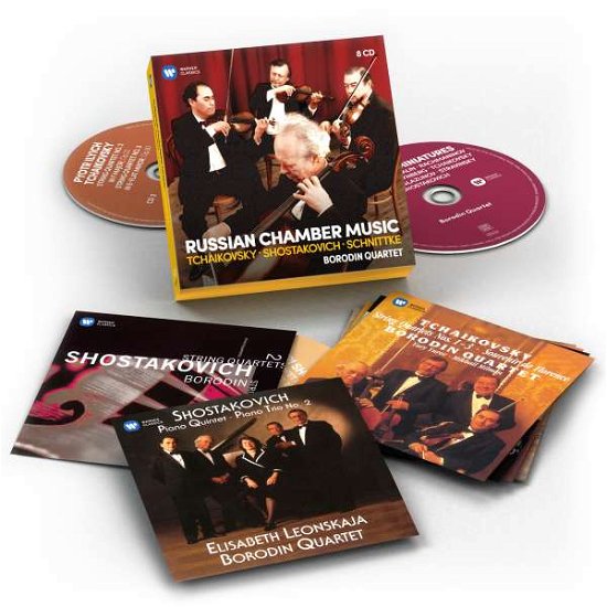Cover for Borodin Quartet · Russian Chamber Music (CD) (2020)