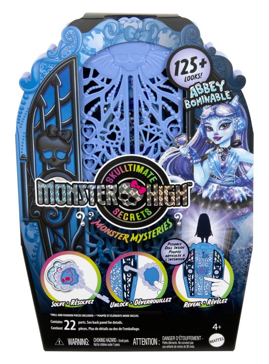 Cover for Monster High · Monster High Skulltimate Secrets S4 Abbey Doll (MERCH) (2024)