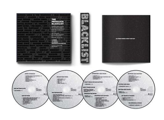 Cover for Metallica Blacklist (CD) [10-panel Digipak] (2021)