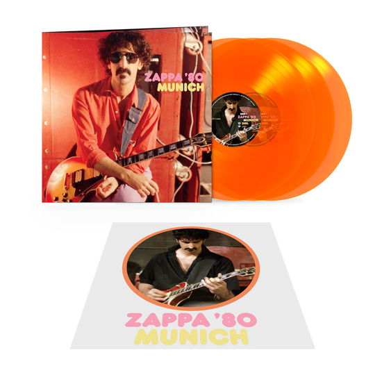 Frank Zappa · Mudd Club / Munich '80 (LP) [Ltd. Transparent Orange Vinyl edition] (2024)