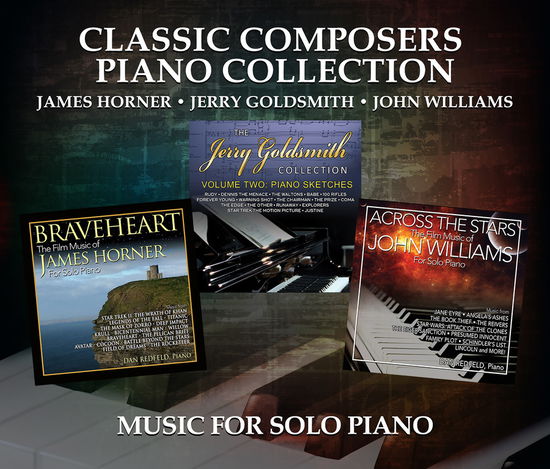 Classic Composers Piano Collection:James Horner / Jerry Goldsmith / John Williams - V/A - Muzyka - MVD - 0712187491631 - 17 listopada 2023