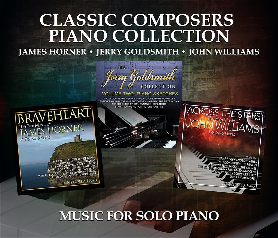 Classic Composers Piano Collection:James Horner / Jerry Goldsmith / John Williams (CD) (2023)