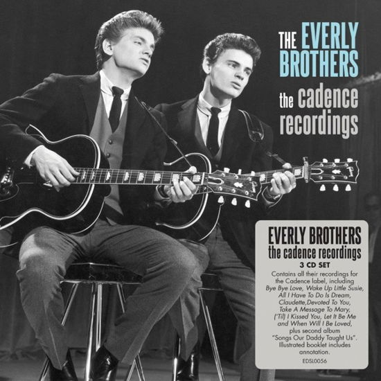 Cadence Recordings - Everly Brothers - Musiikki - EDSEL - 0740155725631 - perjantai 28. helmikuuta 2020