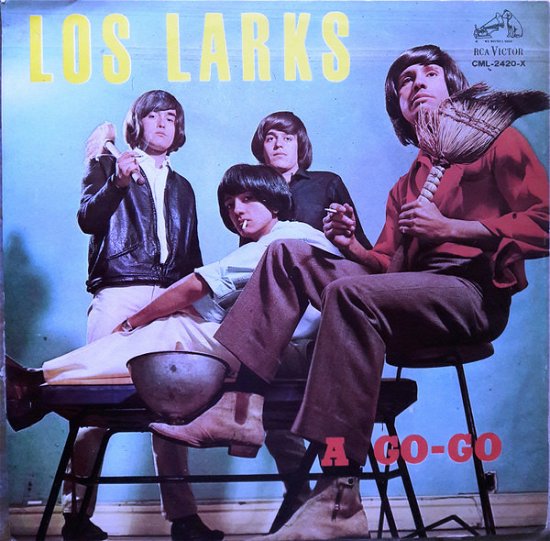 Cover for Los Larks · A Go Go (LP) (2023)