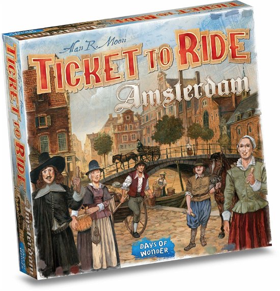 Ticket to Ride Amsterdam -  - Merchandise - Days Of Wonder - 0824968205631 - 
