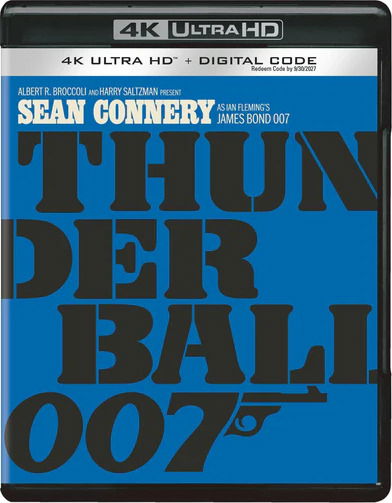 Cover for Thunderball (4K Ultra HD) (2025)