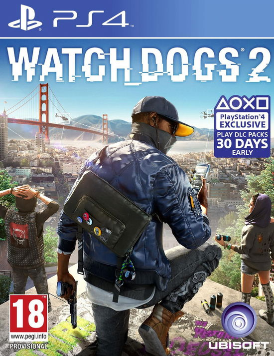 Cover for Ps4 · Watch_Dogs 2 Ben Ps4 (PS4) (2019)