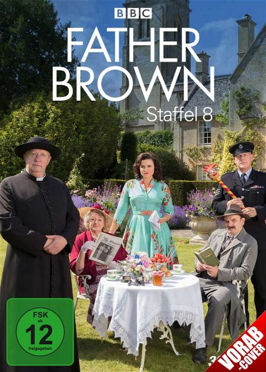Cover for Williams / Mark / Cusack,sorcha / Deam,jack/+ · Father Brown-staffel 8 (DVD) (2021)