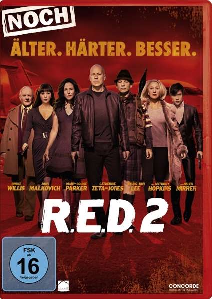 Cover for Bruce Willis / John Malkovich · R.e.d.2-noch Älter.härter.besser. (DVD) (2014)