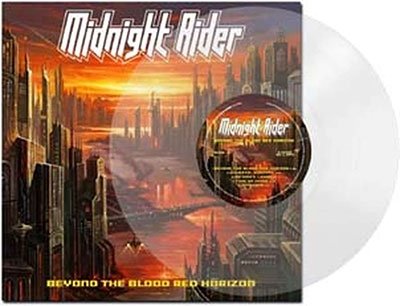 Cover for Midnight Rider · Beyond the Blood Red Horizon (Clear Vinyl) (LP) (2022)
