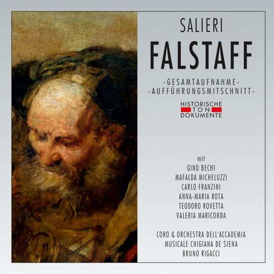 Falstaff - Salieri - Musiikki - CANTUS LINE - 4032250178631 - perjantai 15. marraskuuta 2013