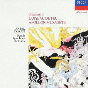 Cover for Antal Dorati · Stravinsky:l`oiseau De Feu Apollon M (CD) [Japan Import edition] (2003)