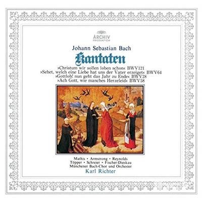 Cover for Bach / Richter,karl · Bach: Cantatas Bwv 121/64/28/58 (CD) [Limited edition] (2018)