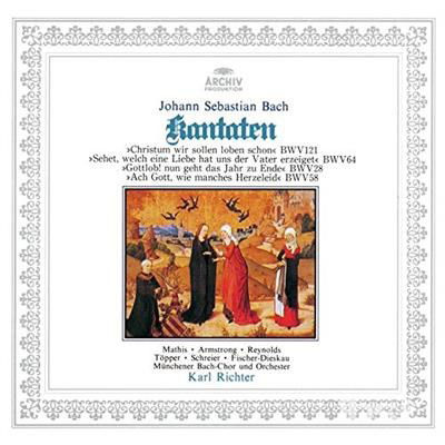 Cover for Bach / Richter,karl · Bach: Cantatas Bwv 121/64/28/58 (CD) [Limited edition] (2018)