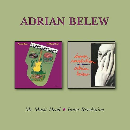 Mr. Music Head / Inner Revolution - Adrian Belew - Musiikki - BGO REC - 5017261213631 - maanantai 8. lokakuuta 2018