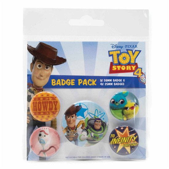 Cover for Disney: Pyramid · Toy Story 4 - Friends For Life (Pin Badge Pack / Set Spille) (MERCH) (2019)