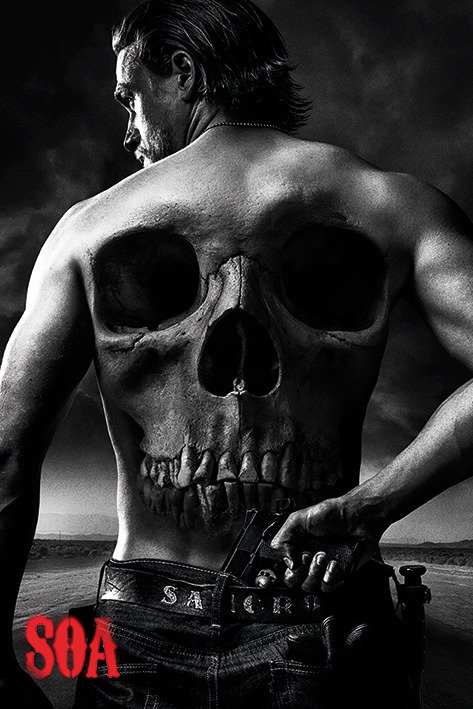 Sons Of Anarchy - Jax Back (Poster Maxi 61X91,5 Cm) - Sons Of Anarchy - Merchandise -  - 5050574334631 - 