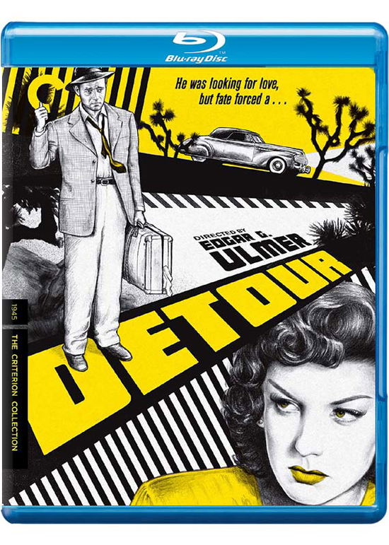 Cover for Detour 1945 (Blu-ray) (2019)