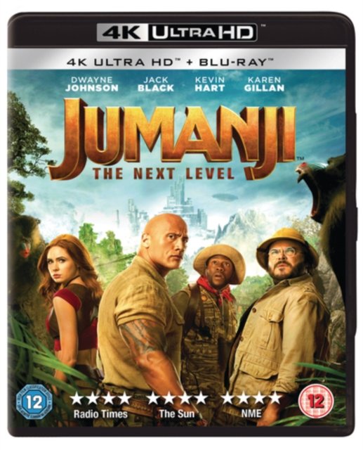 Jumanji - The Next Level - Jumanji the Next Level 2 Discs  U - Film - Sony Pictures - 5050630256631 - 13. april 2020