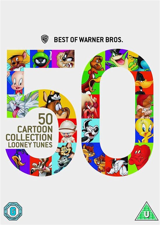 Cover for Best of Wb Cartoon Looney Tunes Dvds · Looney Tunes - 50 Cartoon Collection (DVD) (2019)
