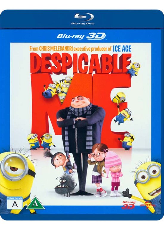 Cover for Despicable Me - 3D · Grusomme Mig (Blu-ray) (2017)