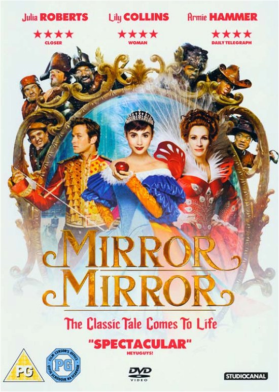 Cover for Mirror Mirror (DVD) (2012)