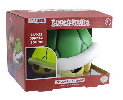 Super Mario: Green Shell Light With Sound - Paladone - Gadżety - Paladone - 5055964767631 - 15 października 2021