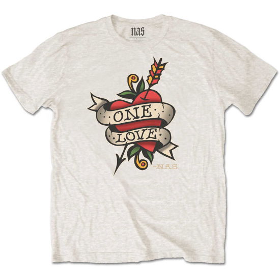 Cover for Nas · Nas Unisex T-Shirt: Love Tattoo (T-shirt) [size XL] [Neutral - Unisex edition] (2018)