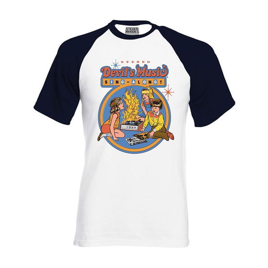 Cover for Steven Rhodes · Steven Rhodes: Devil's Music Sing-Along (Baseball Shirt Unisex Tg. L) (N/A)