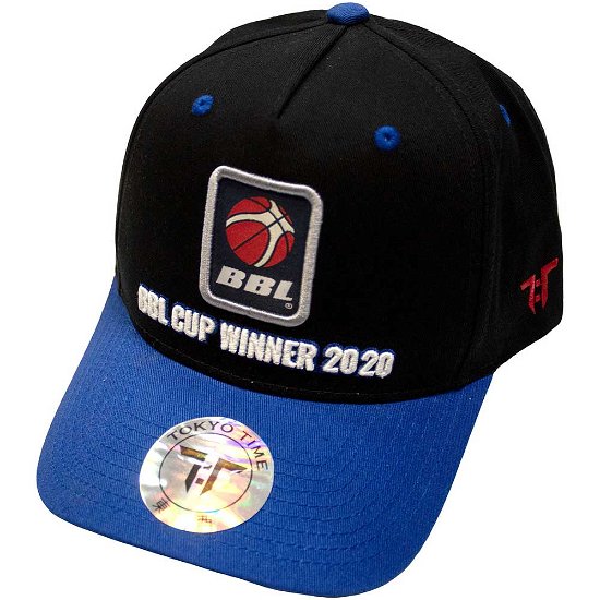 Tokyo Time Unisex Baseball Cap: British Basketball League Cup Winner 2020 - Tokyo Time - Koopwaar -  - 5056737241631 - 
