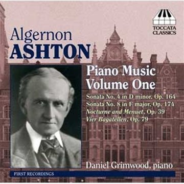 Cover for Ashton / Grimwood · Piano Music 1 (CD) (2011)