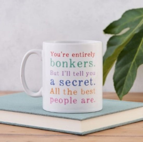 Alice in Wonderland Gift - Bonkers Mug - Rainbow (MERCH) (2024)