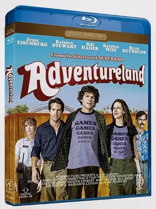 Cover for Adventureland BD - Digitalt (Blu-Ray) (2023)