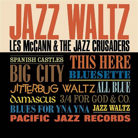 Cover for Les Mccann &amp; the Jazz Crusaders · Jazz Waltz (LP) (2023)