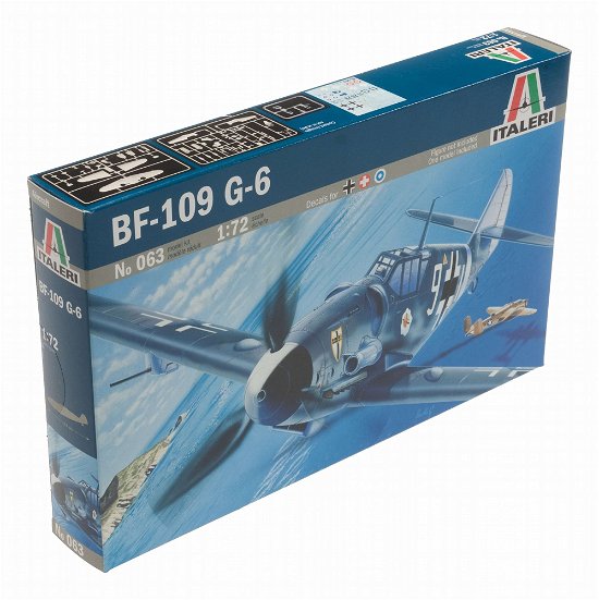 Italeri - 1/72 Bf-109 G-6 - Italeri - Produtos - Italeri - 8001283800631 - 