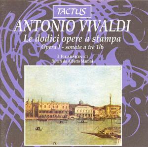 Opera I - Sonate De C - Vivaldi / Baraldi - Muziek - TACTUS - 8007194100631 - 1996