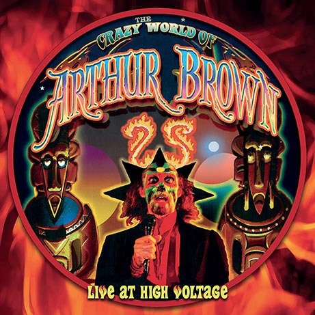 Cover for Crazy World Of Arthur Brown · Live At High Voltage (LP) (2023)