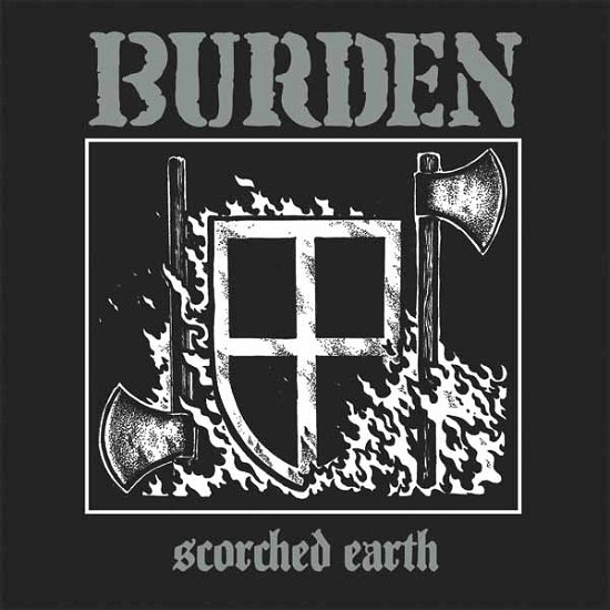 Cover for Burden · Scorched Earth (Silver Vinyl) (LP) (2024)