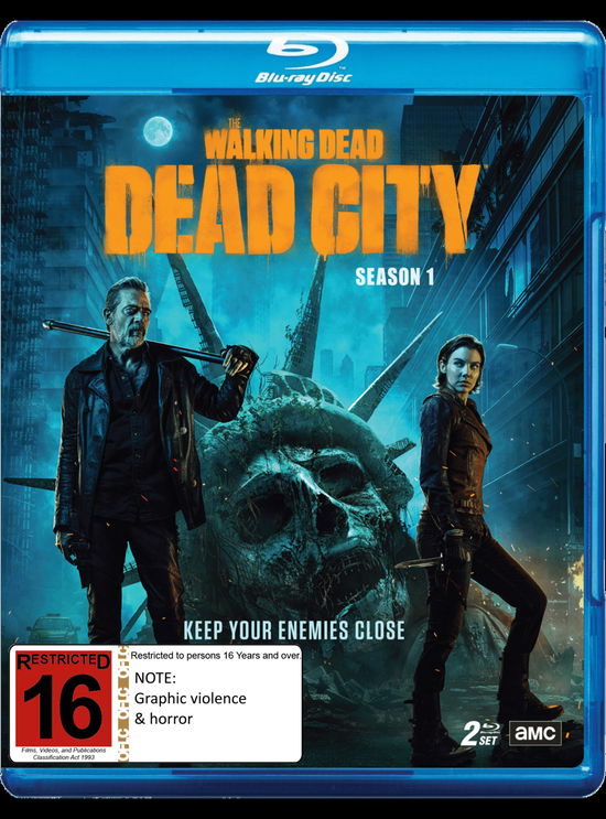 Cover for The Walking Dead · The Walking Dead: Dead City, Season 1 Blu-ray (Blu-ray) (2023)