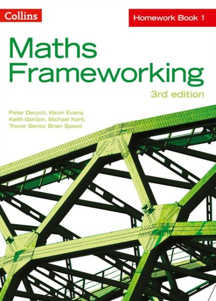 Cover for Peter Derych · KS3 Maths Homework Book 1 - Maths Frameworking (Paperback Book) [3 Rev edition] (2014)