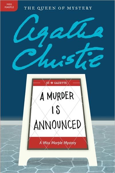 Cover for Agatha Christie · A Murder is Announced: a Miss Marple Mystery (Miss Marple Mysteries) (Paperback Book) [Reprint edition] (2011)